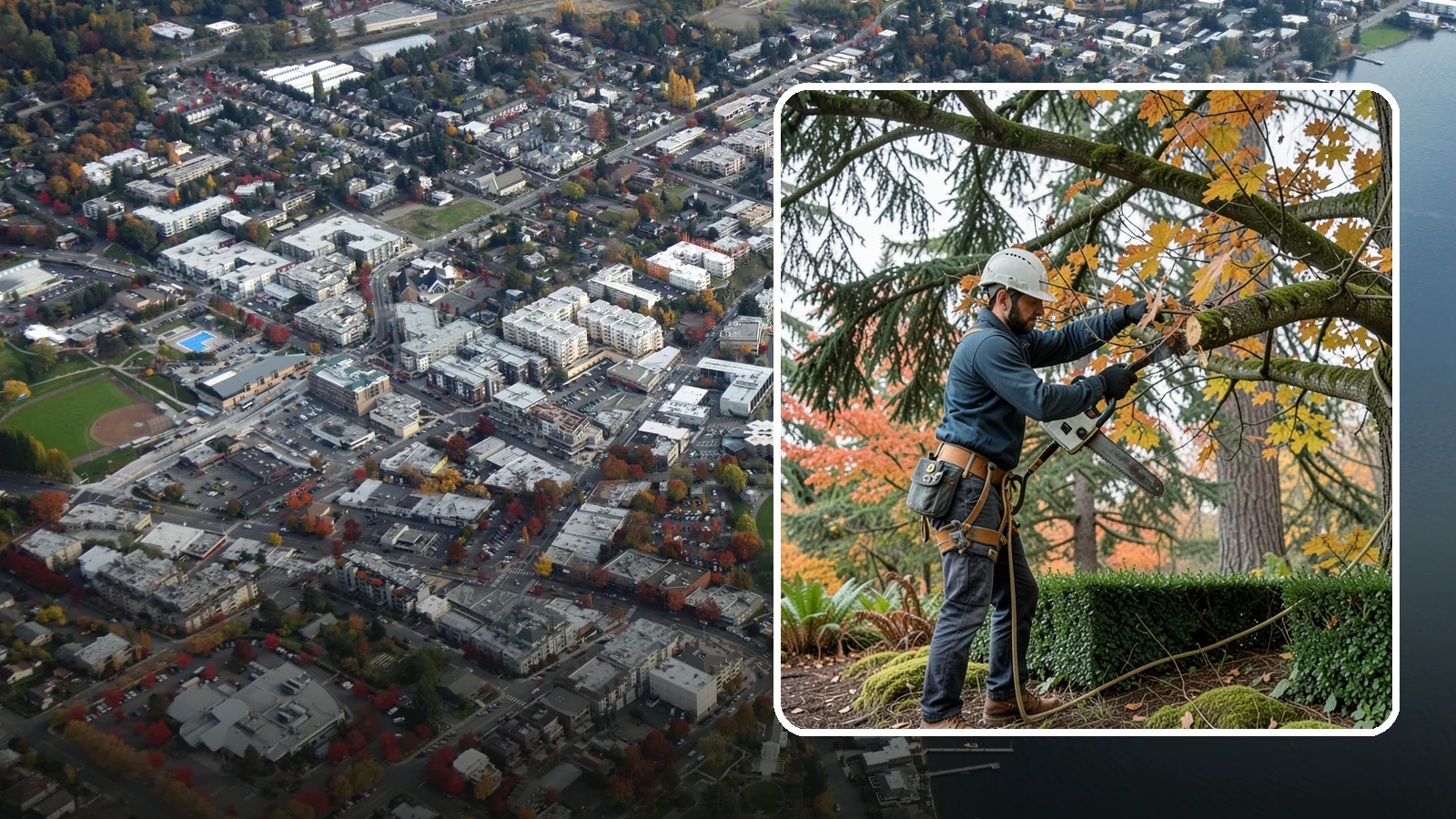 Hedge trimming in Kirkland, King County, WA - The shaping and maintenance of hedges.