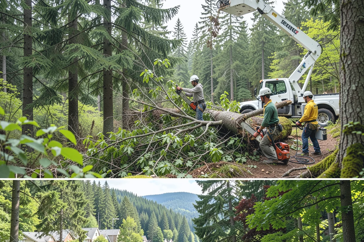 Hedge trimming in Lake Forest Park, King County, WA - In Puget Sound/Pacific Northwest climates, trimming should be performed during dormancy or early spring to avoid disrupting...