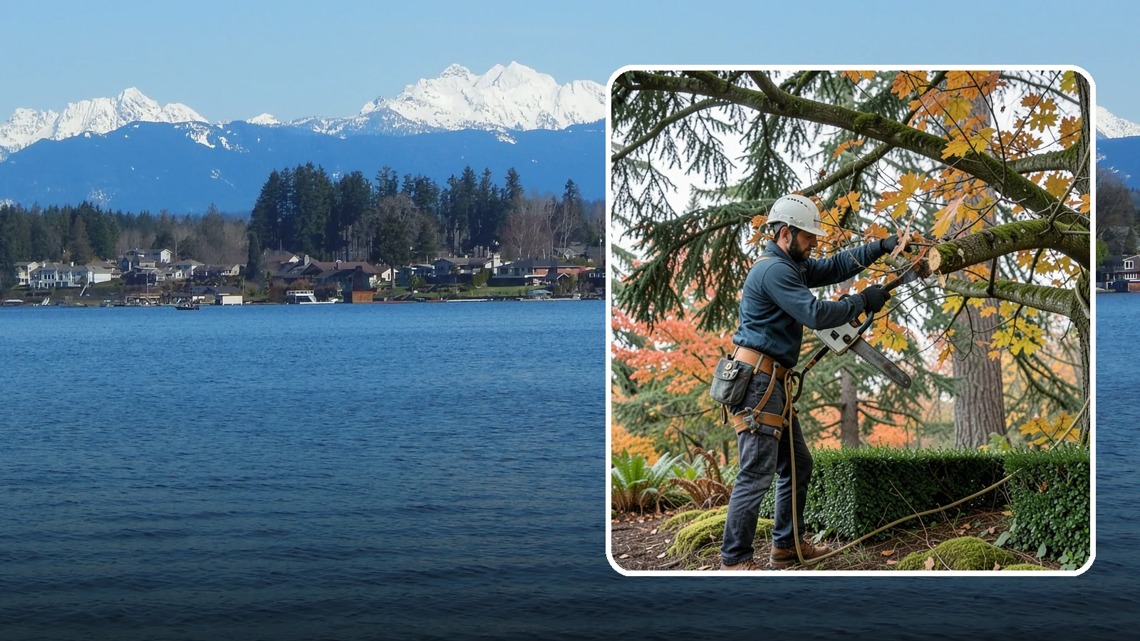 Hedge trimming in Lake Stevens, Snohomish County, WA - The shaping and maintenance of hedges.