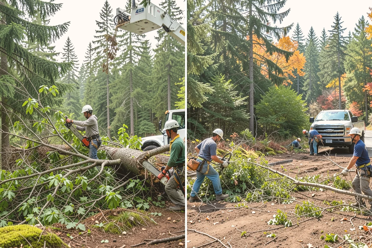 Hedge trimming in Milton, King County, WA - Assess plant condition and objectives