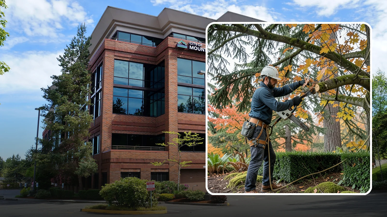 Hedge trimming in Mountlake Terrace, Snohomish County, WA - The shaping and maintenance of hedges.