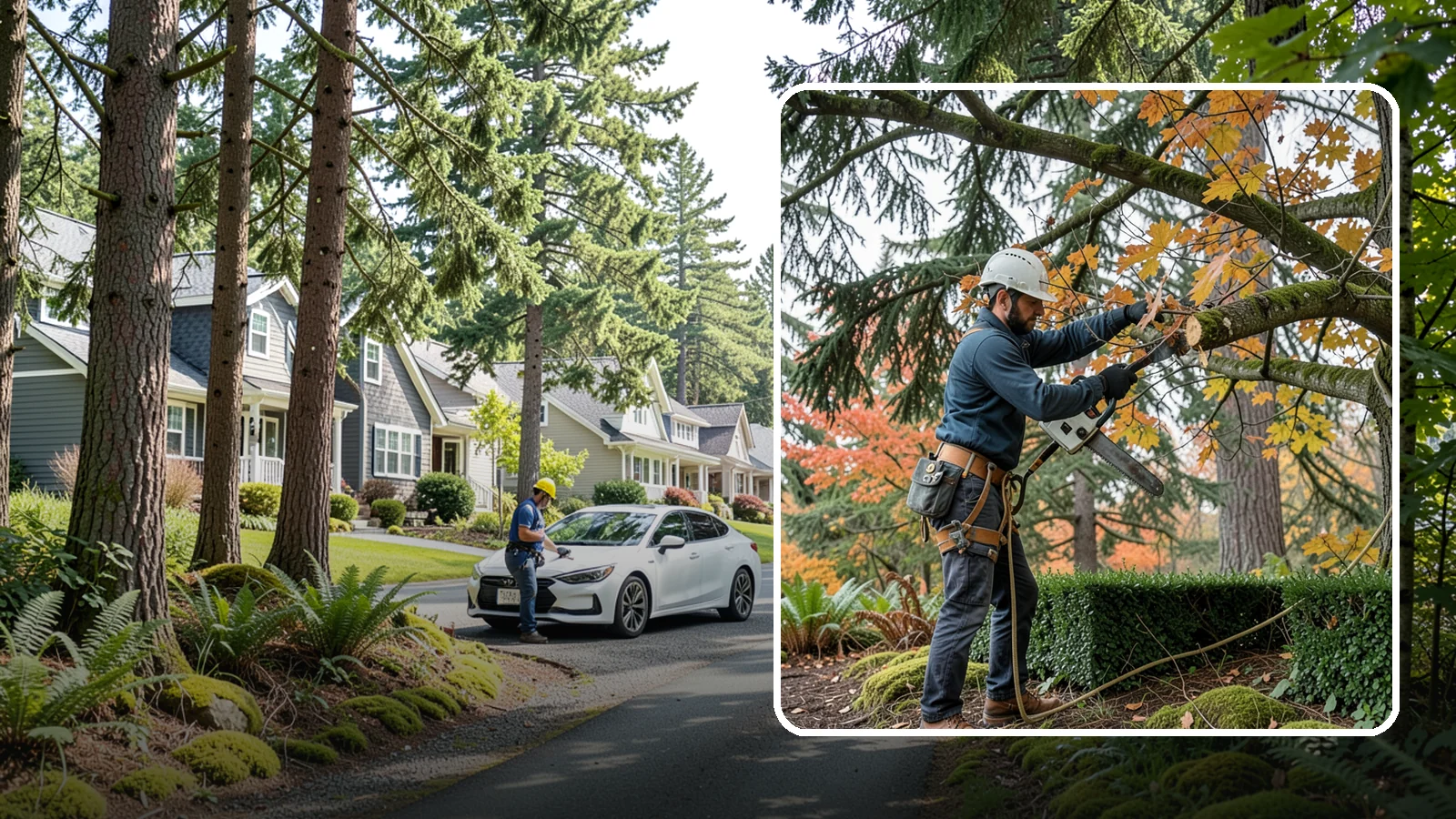 Hedge trimming in Normandy Park, King County, WA - The shaping and maintenance of hedges.