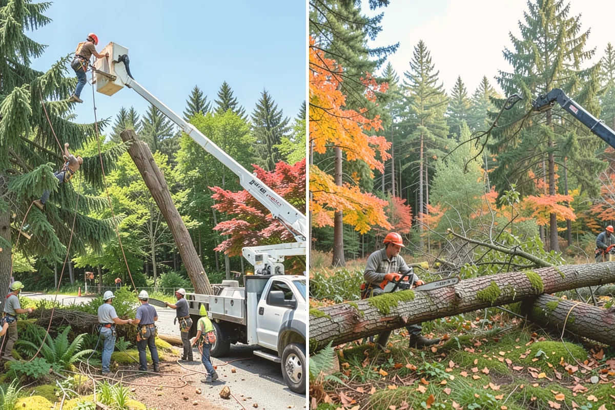 Hedge trimming in Orting, Pierce County, WA - Assess plant condition and objectives