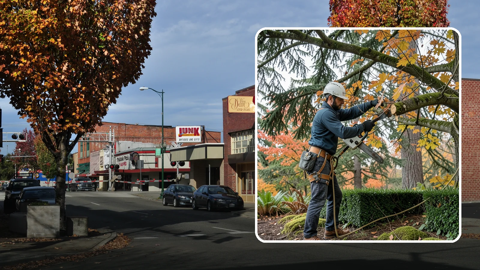 Hedge trimming in Puyallup, Pierce County, WA - The shaping and maintenance of hedges.