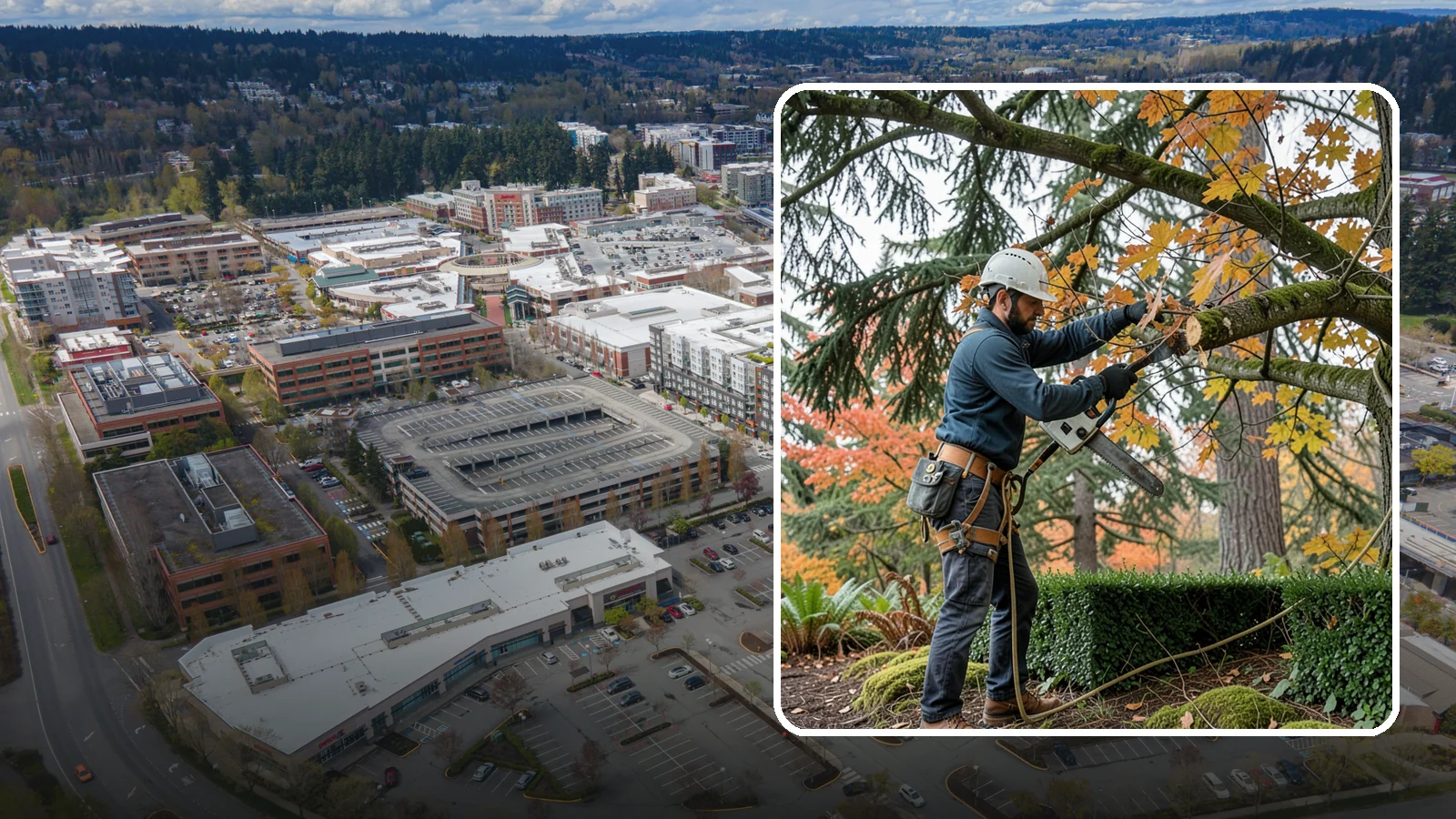 Hedge trimming in Redmond, King County, WA - The shaping and maintenance of hedges.