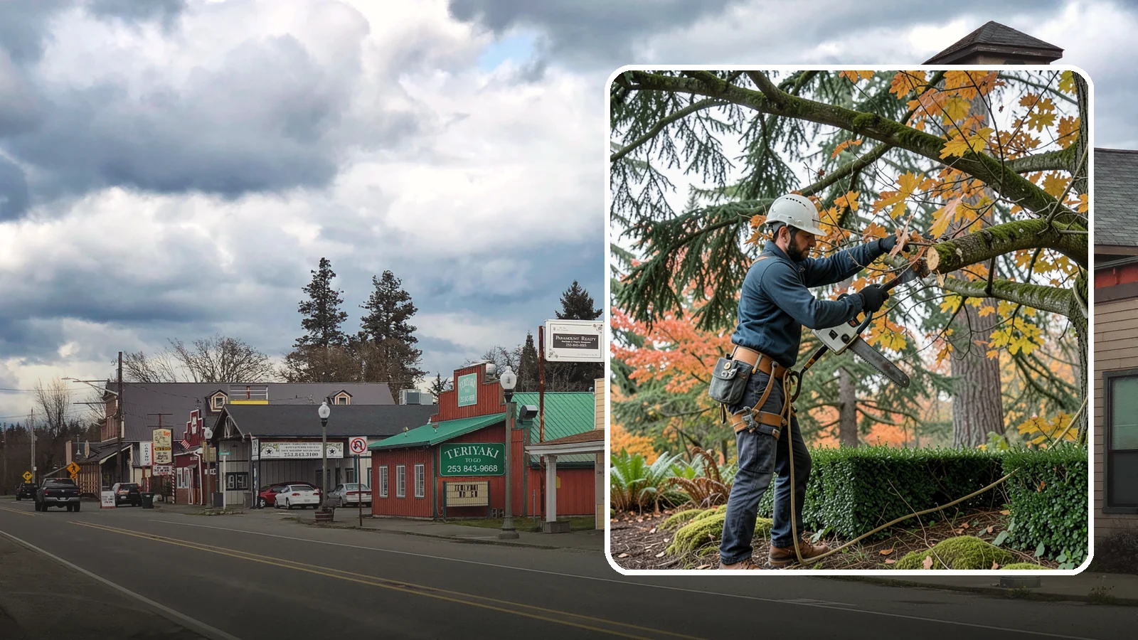 Hedge trimming in Roy, Pierce County, WA - The shaping and maintenance of hedges.