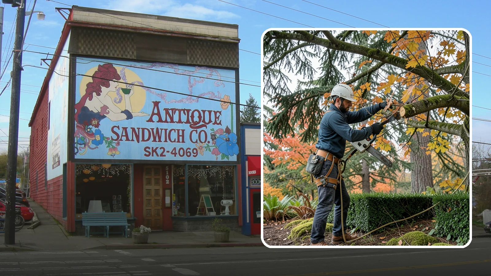 Hedge trimming in Ruston, Pierce County, WA - The shaping and maintenance of hedges.