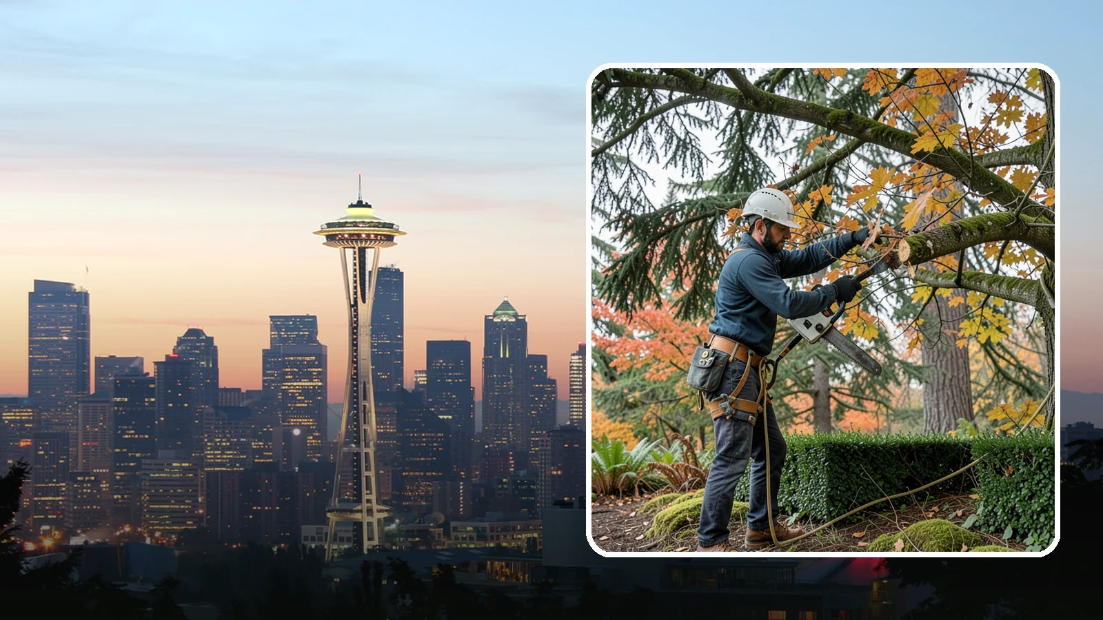 Hedge trimming in Seattle, King County, WA - The shaping and maintenance of hedges.