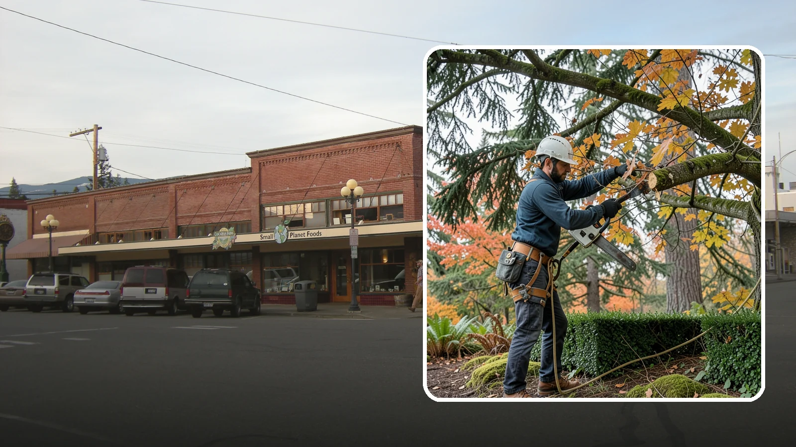 Hedge trimming in Sedro-Woolley, Skagit County, WA - The shaping and maintenance of hedges.