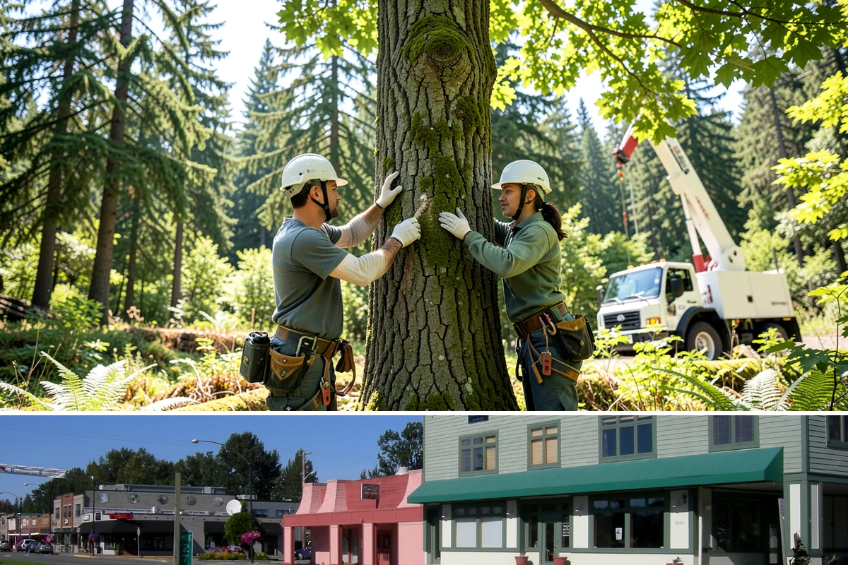 Hedge trimming in Snoqualmie, King County, WA - In Puget Sound/Pacific Northwest climates, trimming should be performed during dormancy or early spring to avoid disrupting...