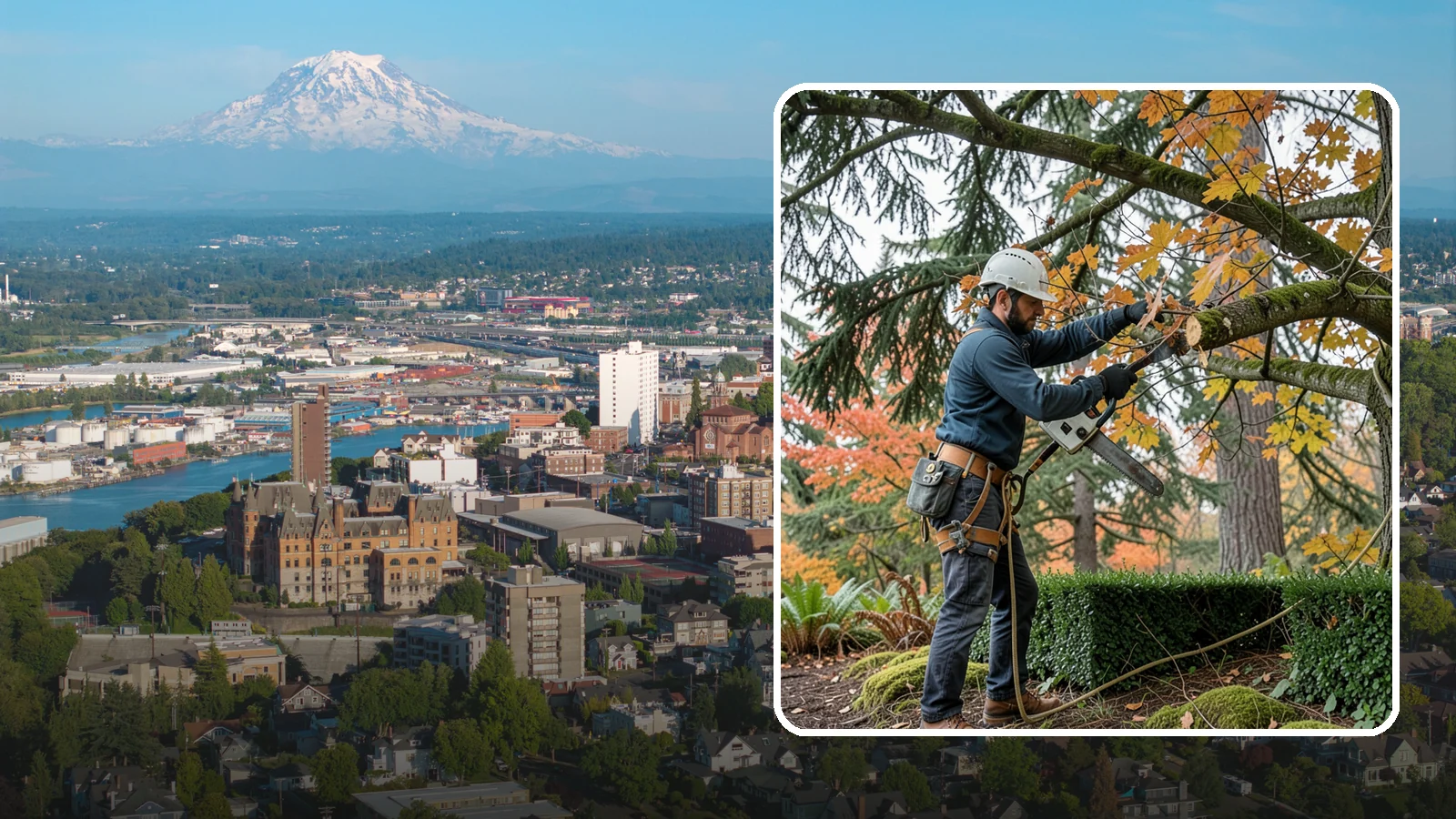 Hedge trimming in Tacoma, Pierce County, WA - The shaping and maintenance of hedges.