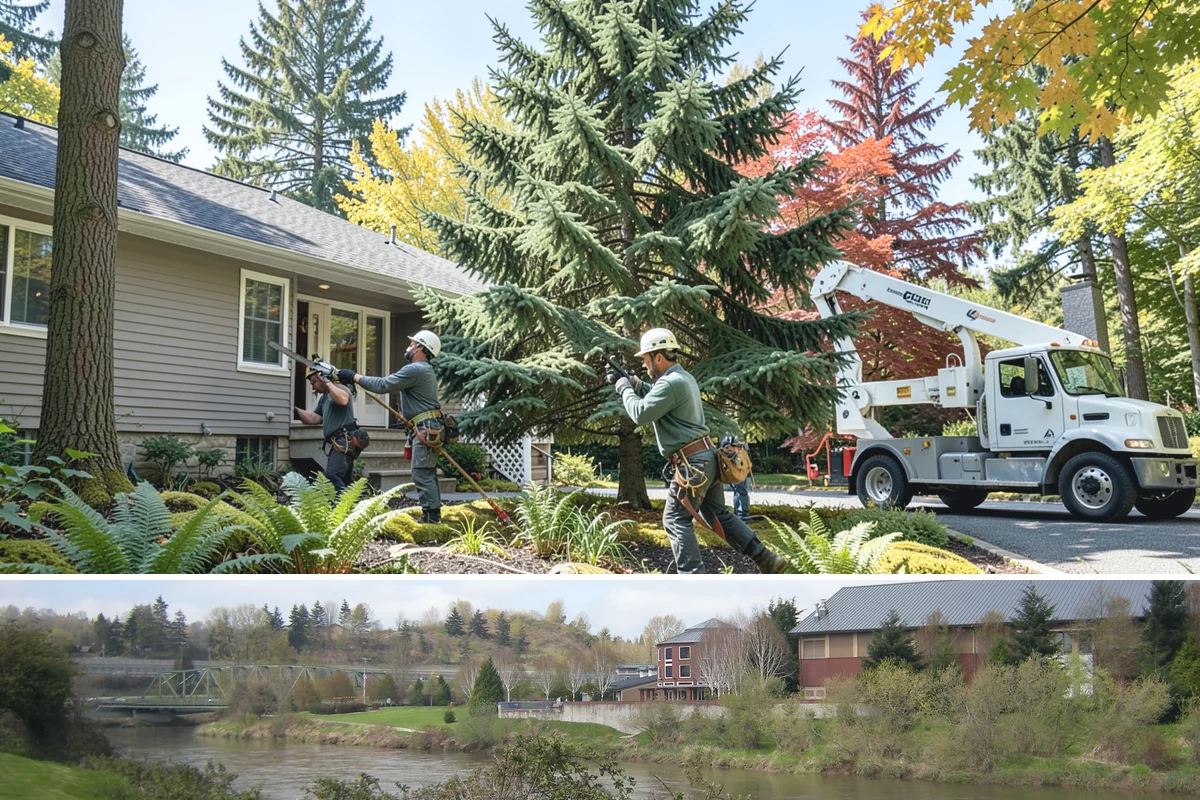Hedge trimming in Tukwila, King County, WA - In Puget Sound/Pacific Northwest climates, trimming should be performed during dormancy or early spring to avoid disrupting...