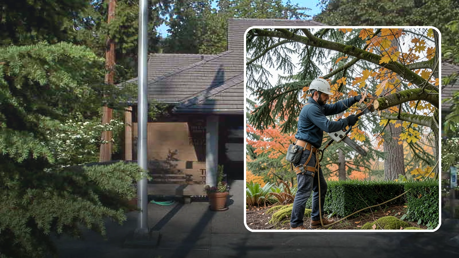 Hedge trimming in Yarrow Point, King County, WA - The shaping and maintenance of hedges.
