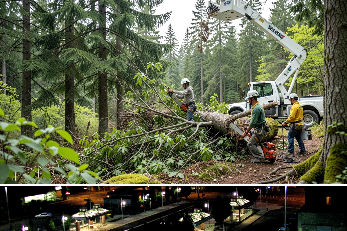 HOA tree management in Auburn, King County, WA - Work is performed year-round following recognized arboricultural standards, with methods matched to specific species and site...