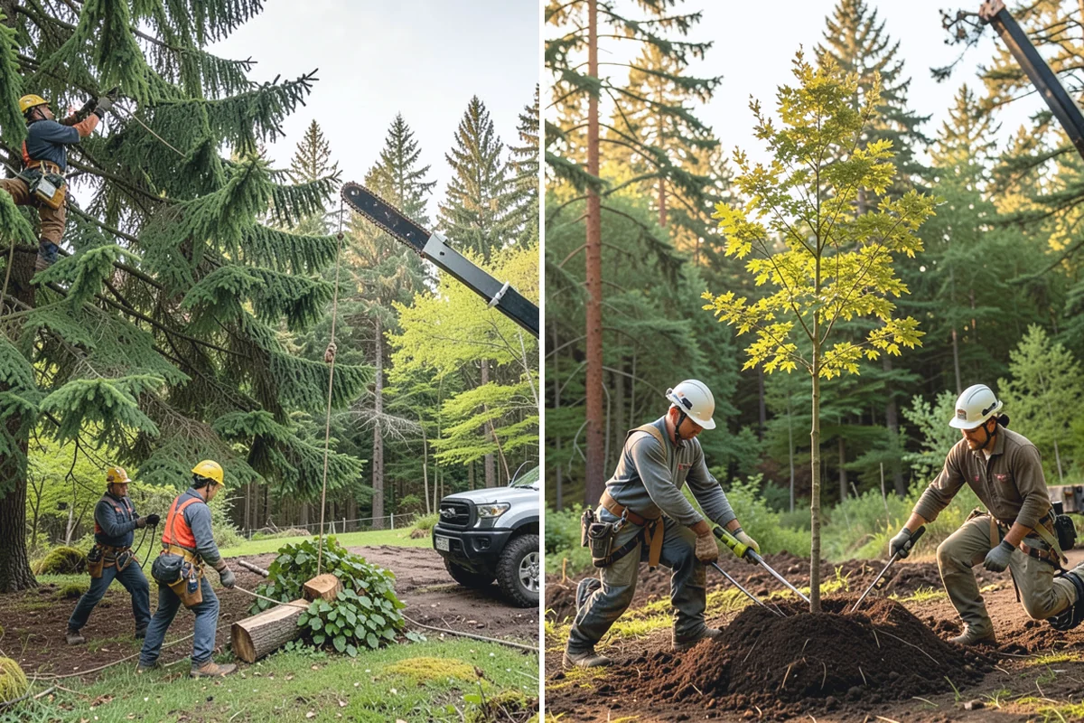HOA tree management in Beaux Arts Village, King County, WA - Inventory and assess the property's trees