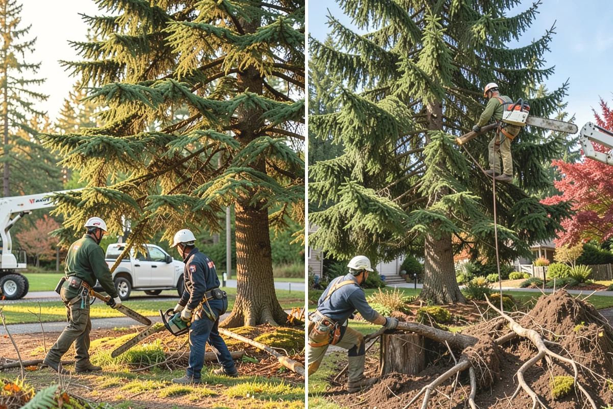 HOA tree management in Black Diamond, King County, WA - Inventory and assess the property's trees