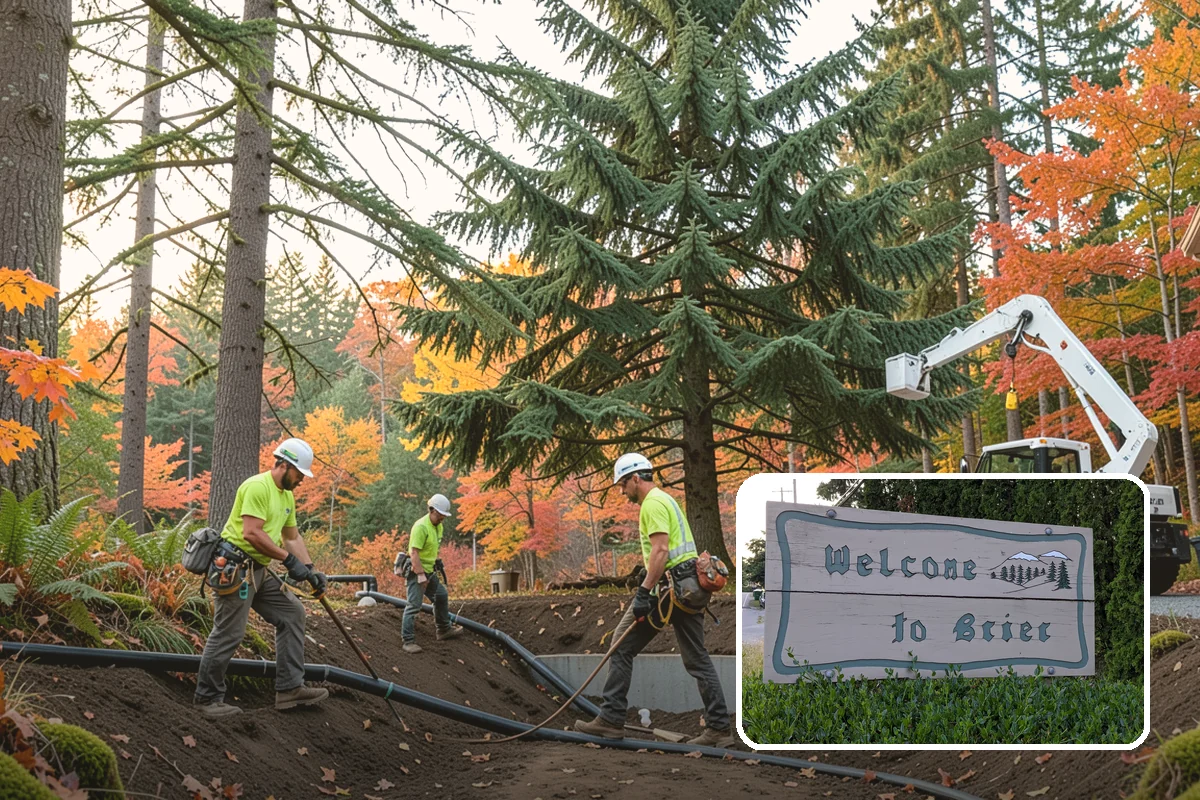 HOA tree management in Brier, Snohomish County, WA - Keeps trees across a property safe and presentable