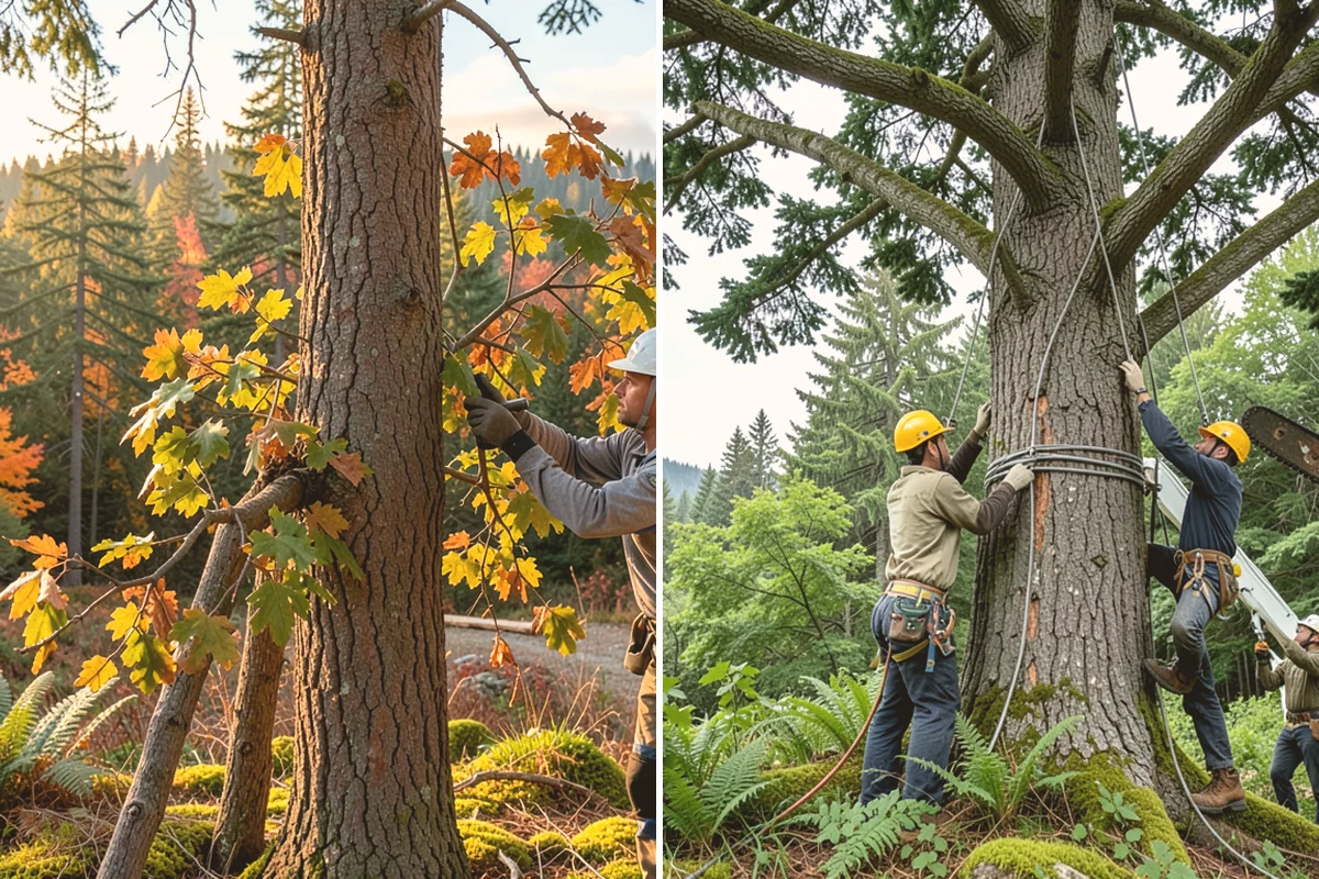 HOA tree management in Brier, Snohomish County, WA - Inventory and assess the property's trees