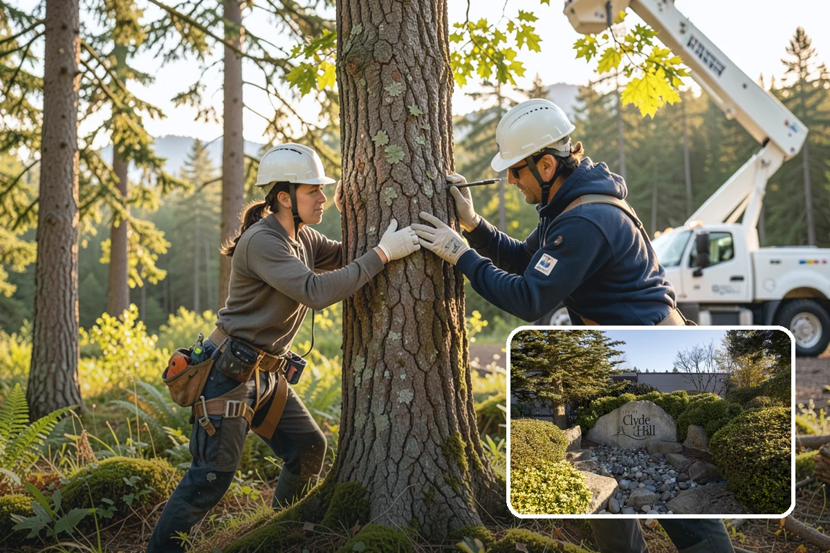 HOA tree management in Clyde Hill, King County, WA - Keeps trees across a property safe and presentable