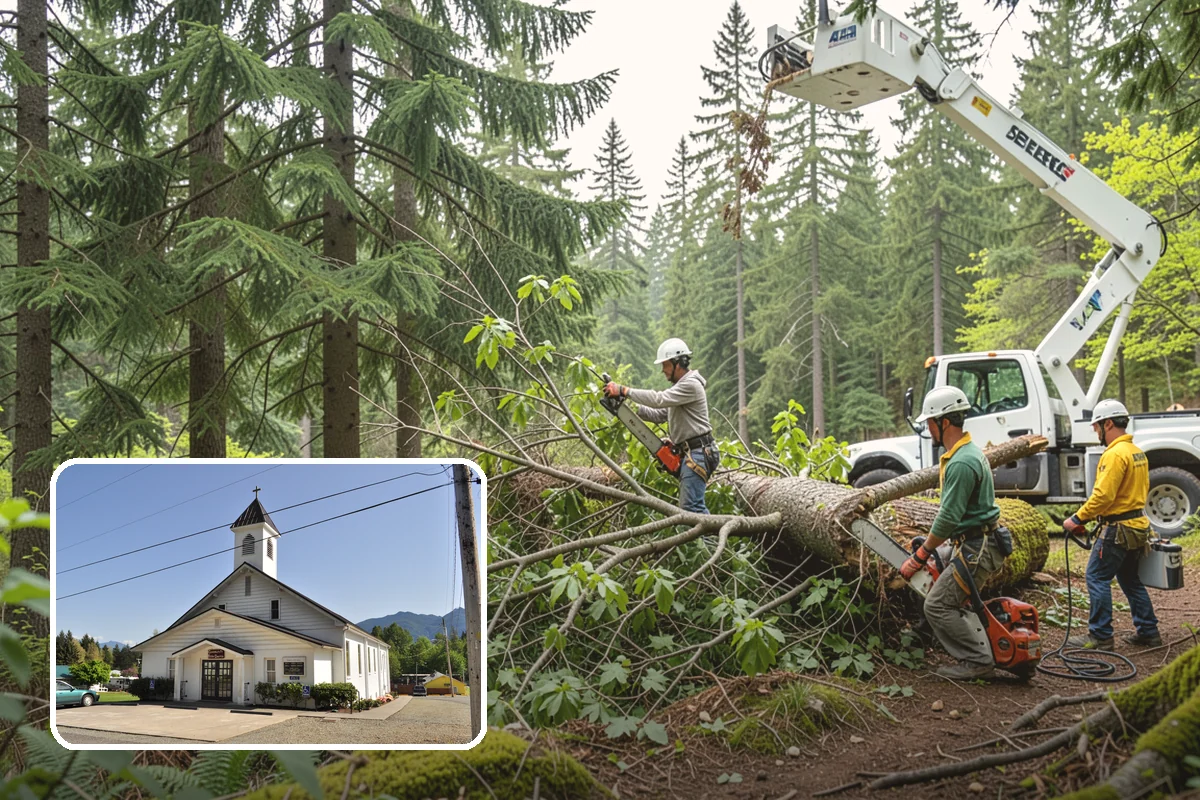 HOA tree management in Concrete, Skagit County, WA - Keeps trees across a property safe and presentable