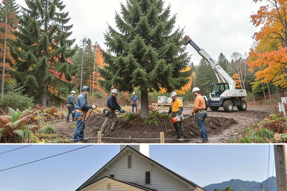 HOA tree management in Concrete, Skagit County, WA - Work is performed year-round following recognized arboricultural standards, with methods matched to specific species and site...