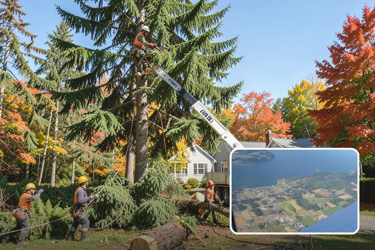 HOA tree management in Coupeville, Island County, WA - Keeps trees across a property safe and presentable