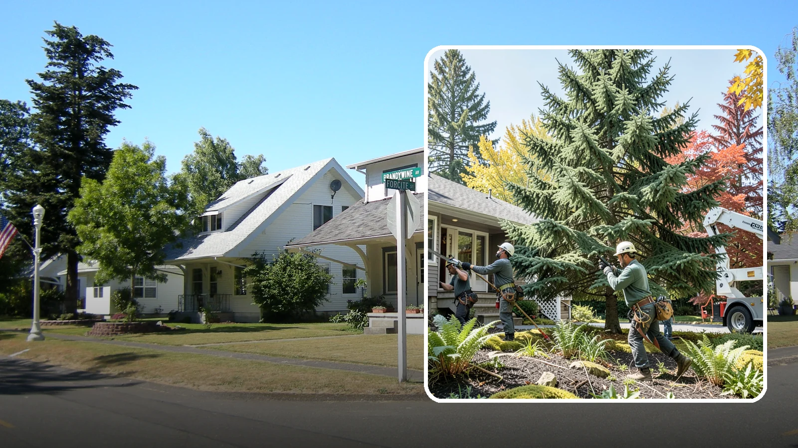 HOA tree management in DuPont, Pierce County, WA - Coordinated tree management for homeowner associations.