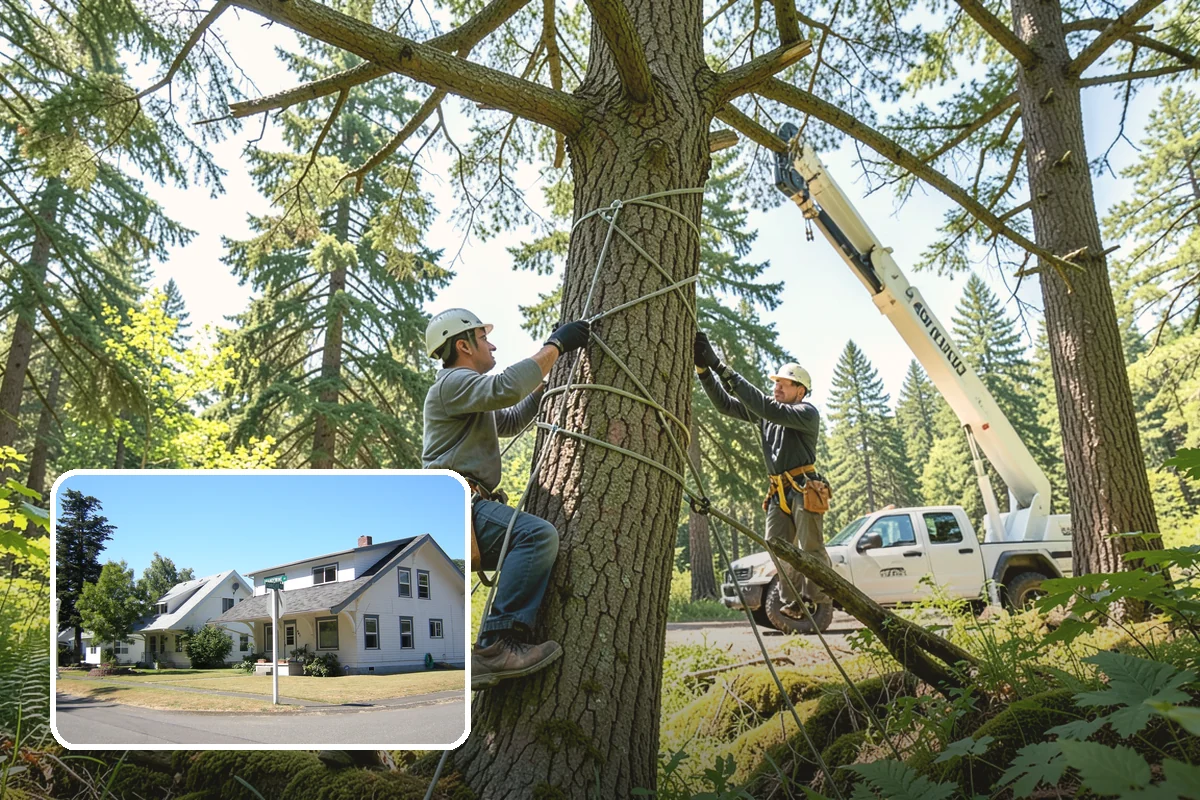 HOA tree management in DuPont, Pierce County, WA - Keeps trees across a property safe and presentable