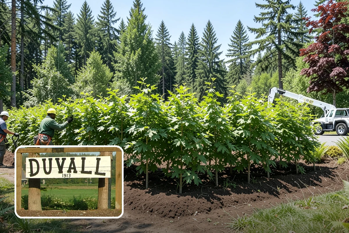 HOA tree management in Duvall, King County, WA - Keeps trees across a property safe and presentable