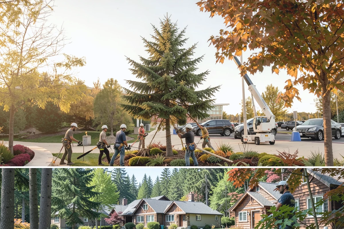HOA tree management in Edgewood, Pierce County, WA - Work is performed year-round following recognized arboricultural standards, with methods matched to specific species and site...