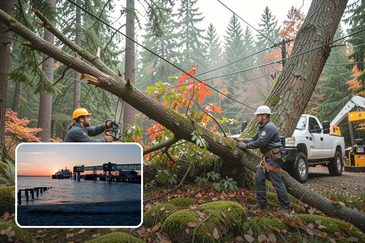 HOA tree management in Edmonds, Snohomish County, WA - Keeps trees across a property safe and presentable