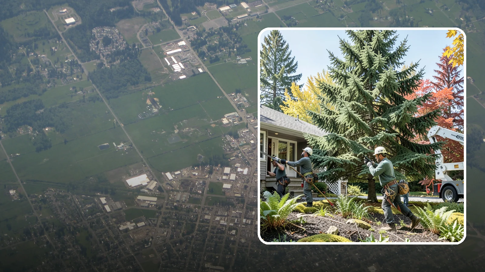 HOA tree management in Enumclaw, King County, WA - Coordinated tree management for homeowner associations.