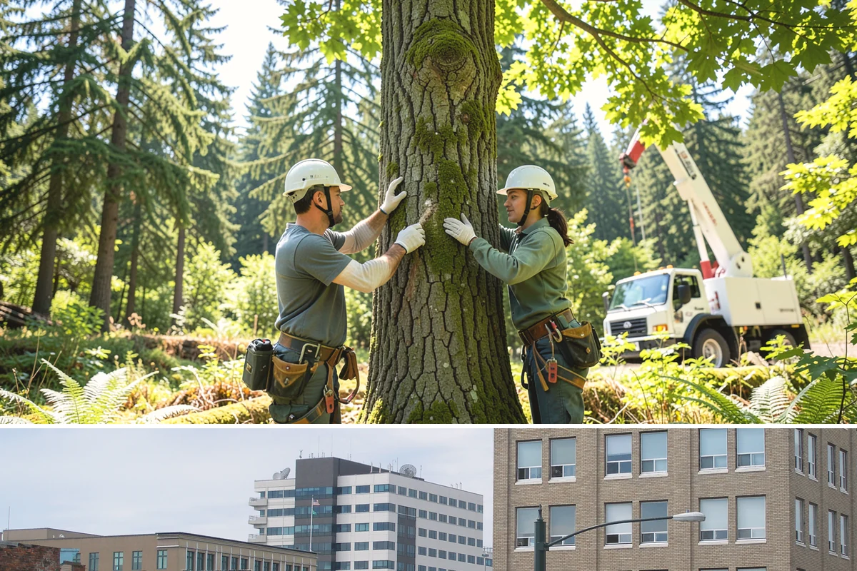 HOA tree management in Everett, Snohomish County, WA - Work is performed year-round following recognized arboricultural standards, with methods matched to specific species and site...