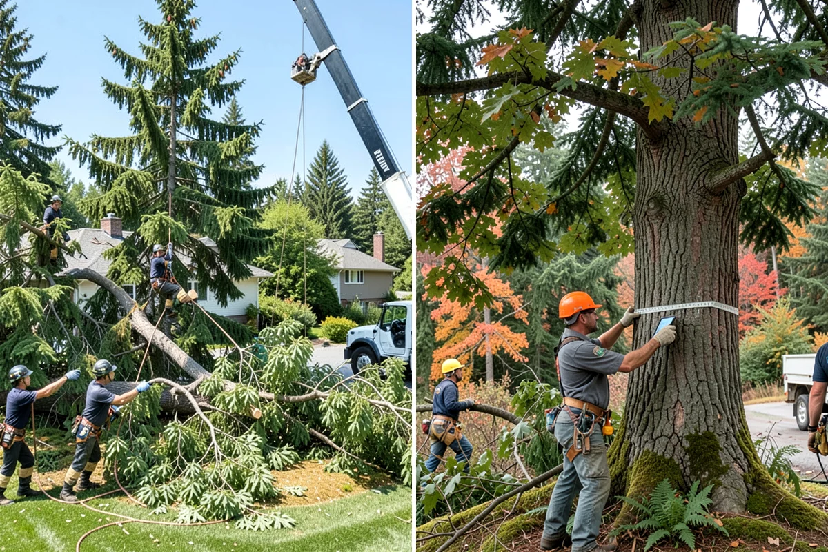 HOA tree management in Federal Way, King County, WA - Inventory and assess the property's trees