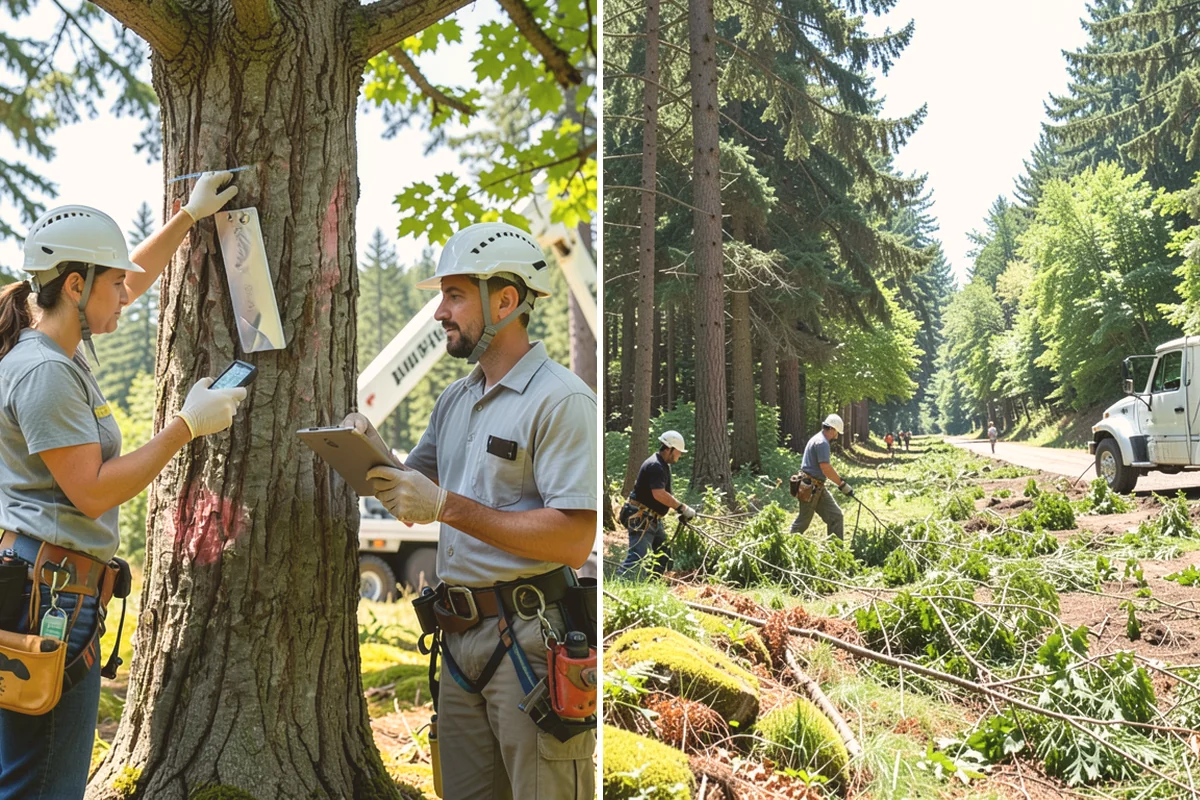 HOA tree management in Fife, Pierce County, WA - Inventory and assess the property's trees