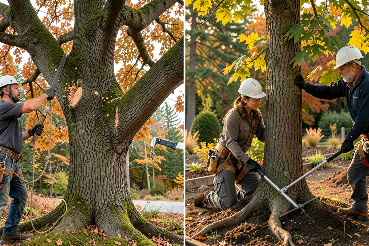 HOA tree management in Fircrest, Pierce County, WA - Inventory and assess the property's trees