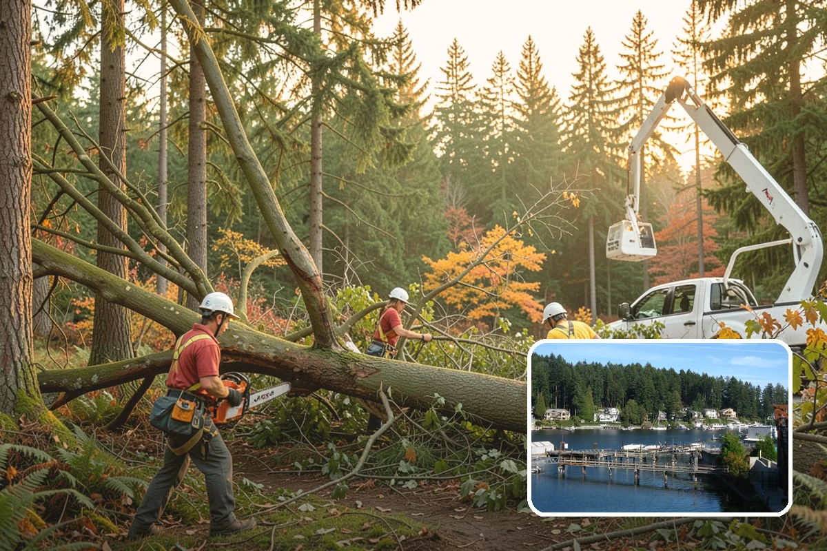 HOA tree management in Gig Harbor, Pierce County, WA - Keeps trees across a property safe and presentable