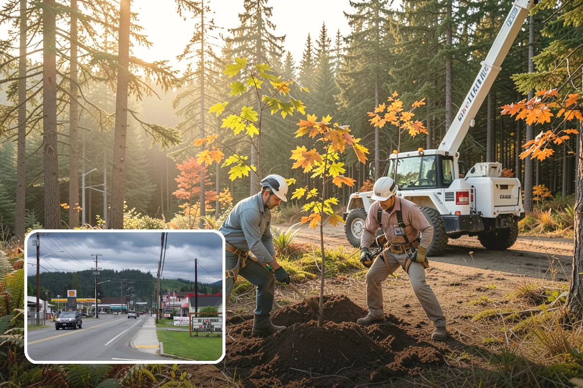 HOA tree management in Granite Falls, Snohomish County, WA - Keeps trees across a property safe and presentable