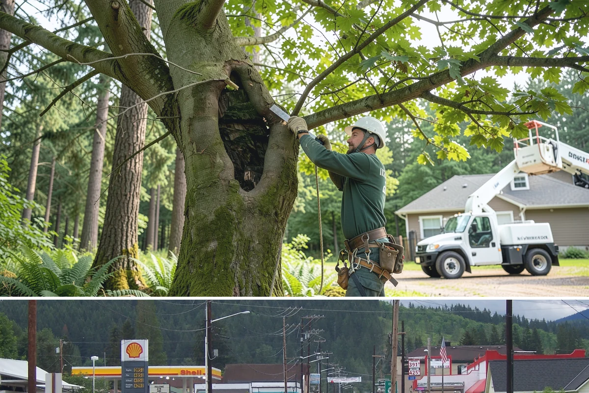 HOA tree management in Granite Falls, Snohomish County, WA - Work is performed year-round following recognized arboricultural standards, with methods matched to specific species and site...
