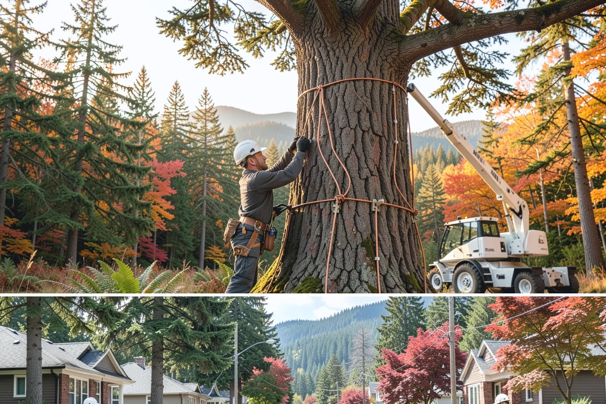 HOA tree management in Hunts Point, King County, WA - Work is performed year-round following recognized arboricultural standards, with methods matched to specific species and site...