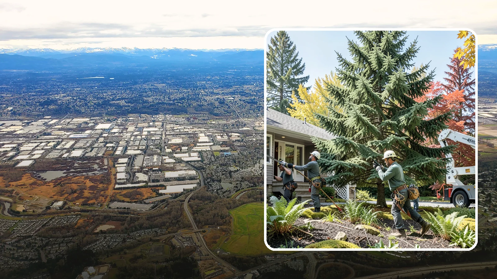 HOA tree management in Kent, King County, WA - Coordinated tree management for homeowner associations.
