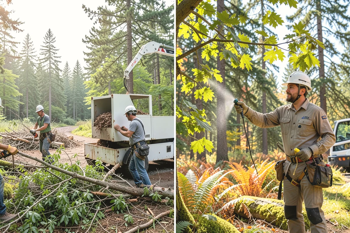HOA tree management in La Conner, Skagit County, WA - Inventory and assess the property's trees