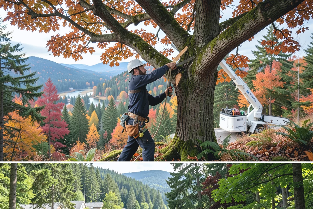 HOA tree management in Lake Forest Park, King County, WA - Work is performed year-round following recognized arboricultural standards, with methods matched to specific species and site...