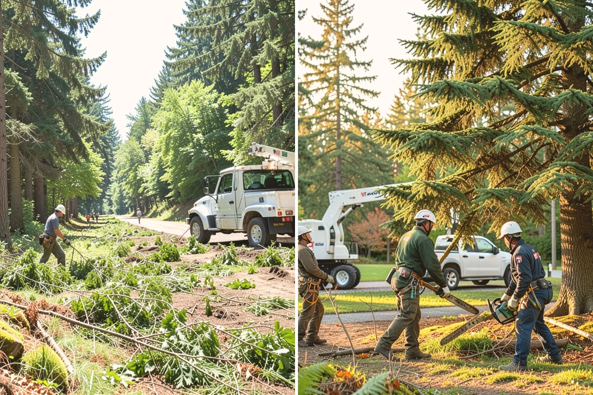 HOA tree management in Langley, Island County, WA - Inventory and assess the property's trees