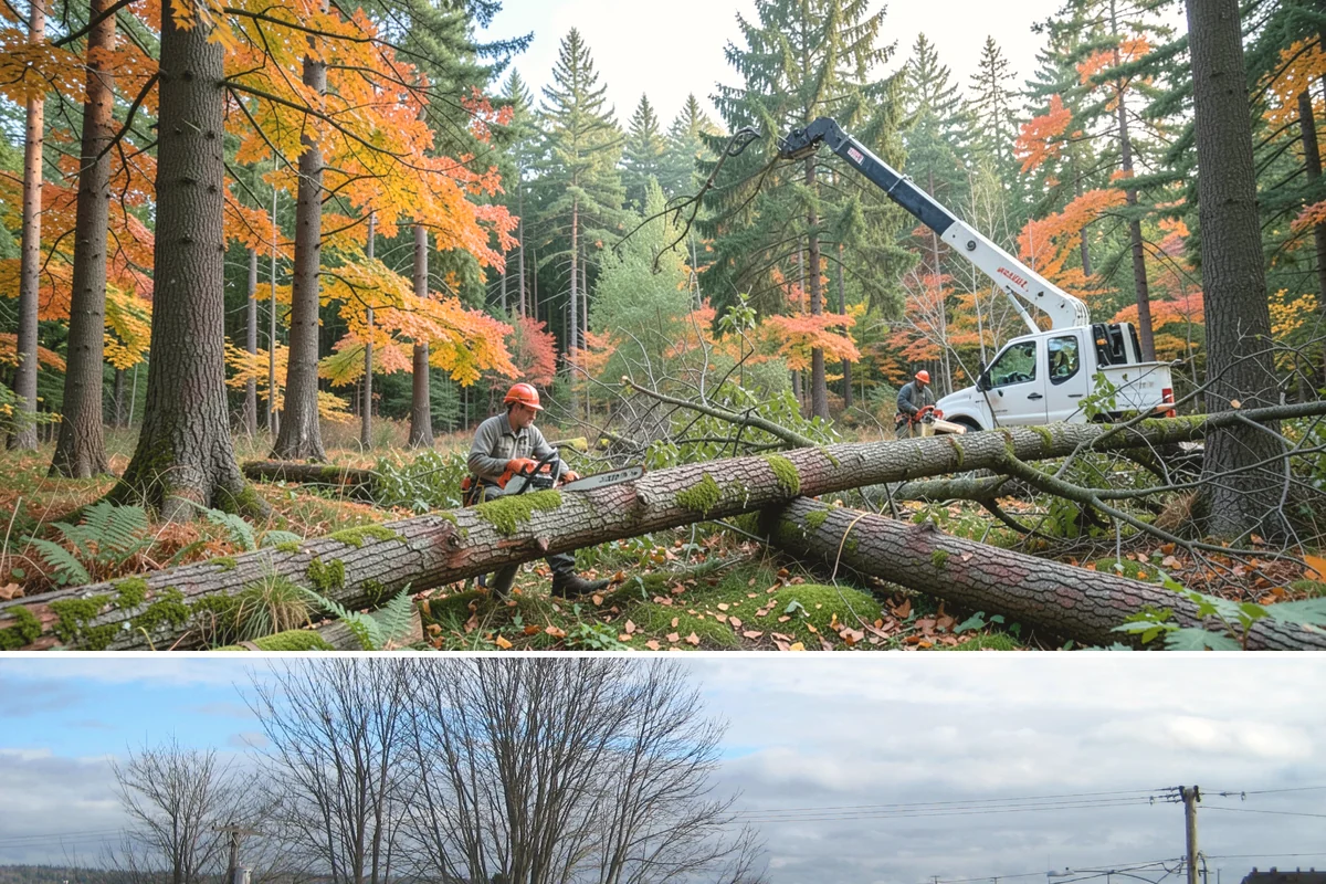 HOA tree management in Langley, Island County, WA - Work is performed year-round following recognized arboricultural standards, with methods matched to specific species and site...