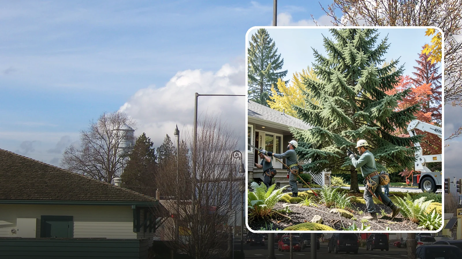 HOA tree management in Marysville, Snohomish County, WA - Coordinated tree management for homeowner associations.