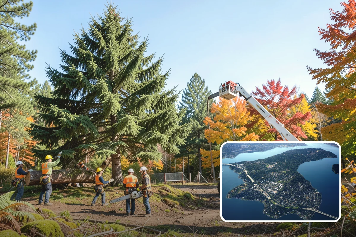 HOA tree management in Mercer Island, King County, WA - Keeps trees across a property safe and presentable