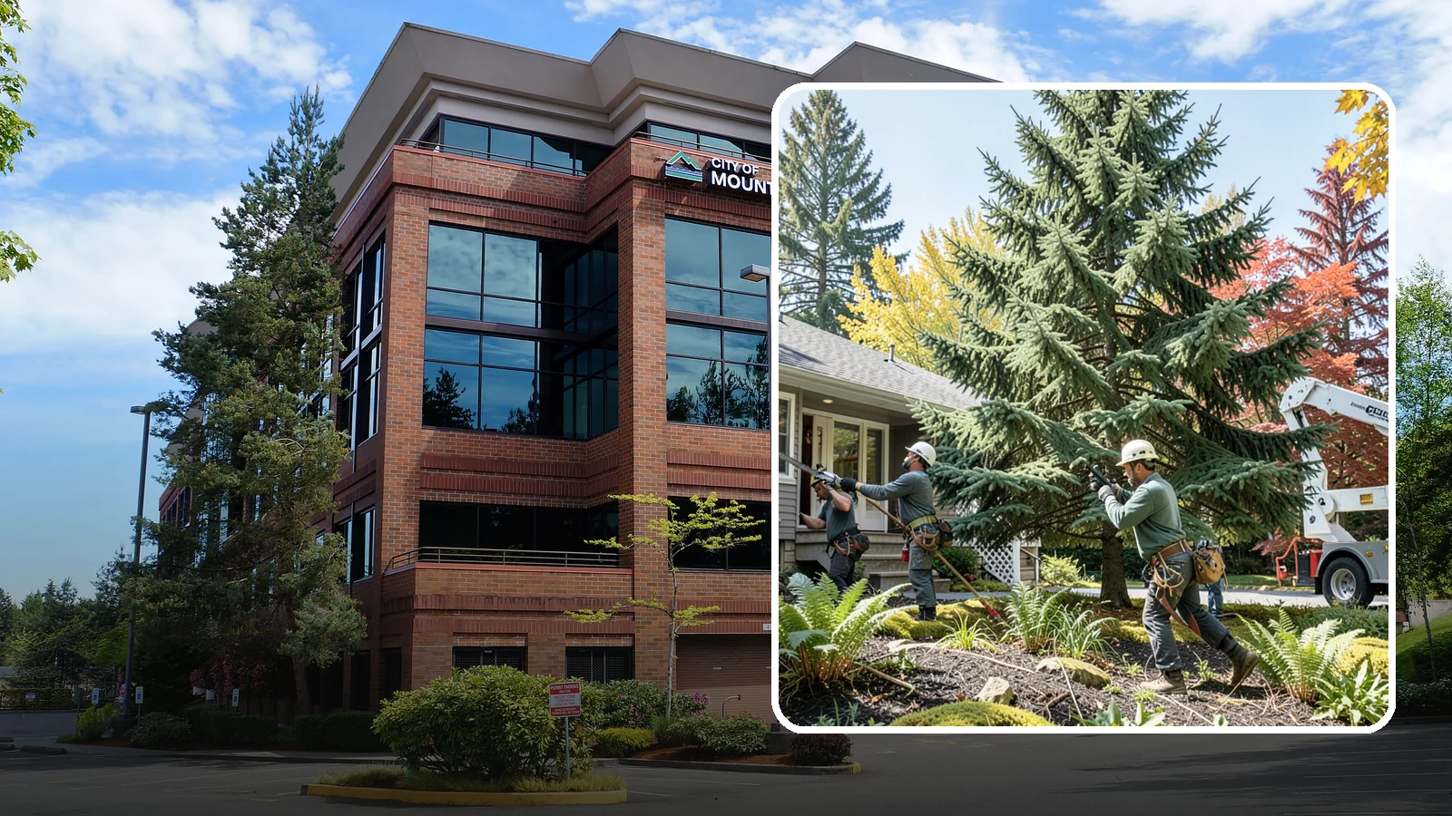 HOA tree management in Mountlake Terrace, Snohomish County, WA - Coordinated tree management for homeowner associations.