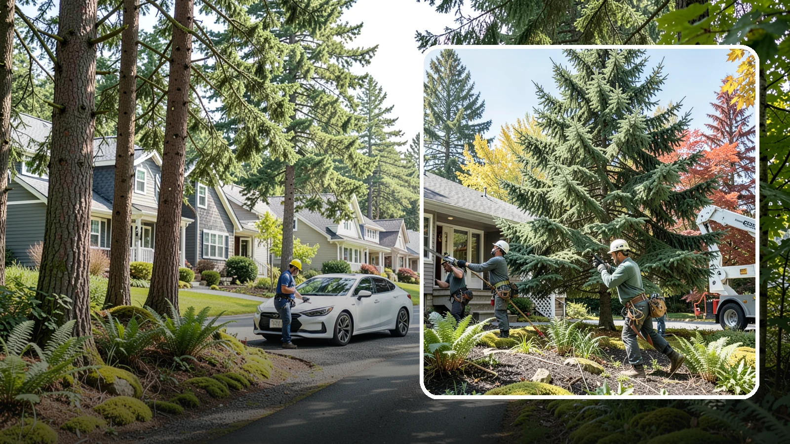 HOA tree management in Normandy Park, King County, WA - Coordinated tree management for homeowner associations.