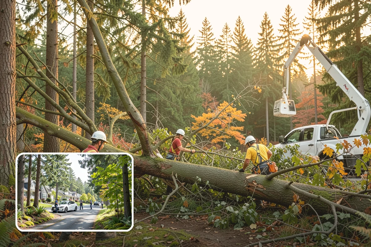 HOA tree management in Normandy Park, King County, WA - Keeps trees across a property safe and presentable